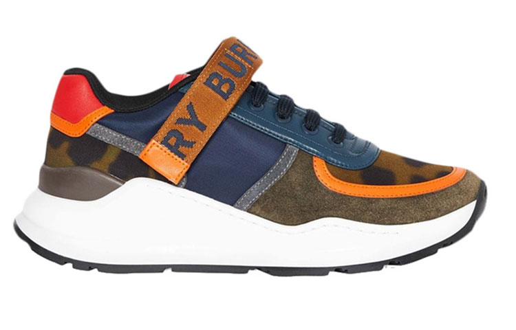 (W) Burberry Sneaker 'Leopard Print Color-Block' 圖 2