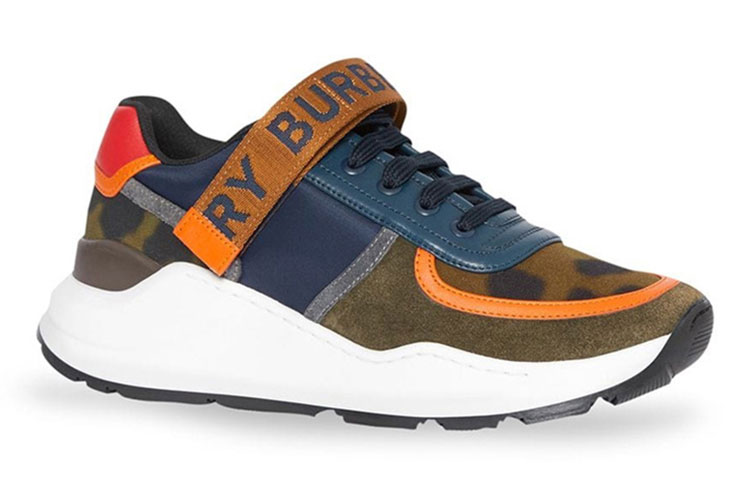 (W) Burberry Sneaker 'Leopard Print Color-Block' 圖 4