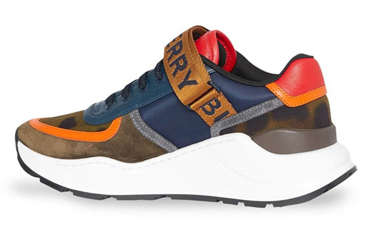 (W) Burberry Sneaker 'Leopard Print Color-Block' 圖 5
