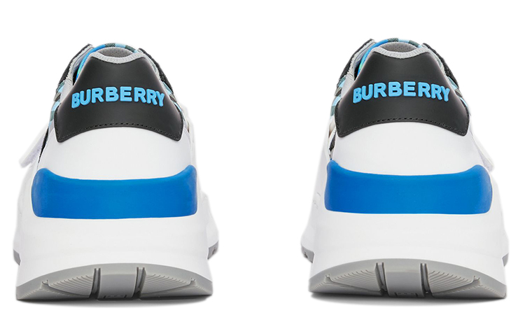(W) Burberry Sneaker 'Navy Check Leather' 圖 5