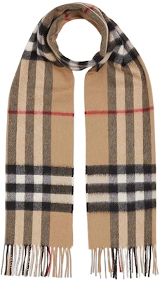 (Women) Burberry Soft Check Cashmere Scarf Brown 8018175 Order (Women) Burberry Soft Check Cashmere Scarf Brown 8018175