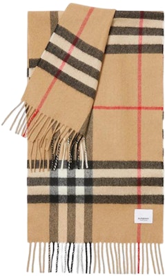 (Women) Burberry Soft Check Cashmere Scarf Brown 8018175 Lookbook (Women) Burberry Soft Check Cashmere Scarf Brown 8018175