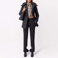 Lookbook (W) Burberry Jaket Puffer Berhud Boleh Tanggal Warna Solid 80450211