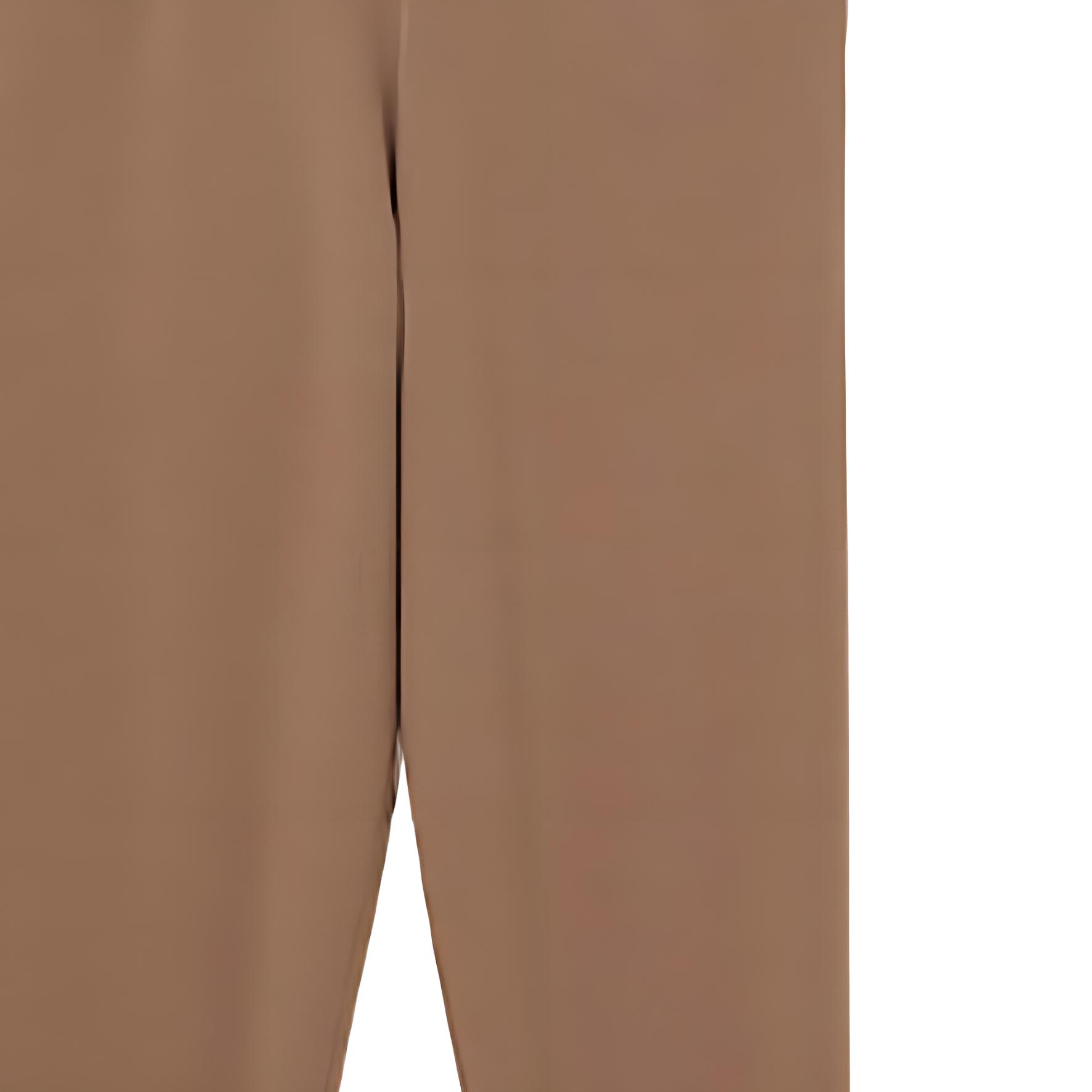 Sizing (W) Pantalones Jogger Burberry Color Sólido con Logo Bordado - Camel. 80422161
