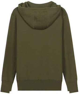 (W) 博柏利深蕨绿色刺绣标志女款纯色卫衣 80435211 Lookbook (W) 博柏利深蕨绿色刺绣标志女款纯色卫衣 80435211