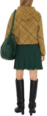 (Women) Burberry Solid Color Fringed Mid-Waist Straight Casual Skirt Women. 80830301 4