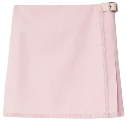 (Women) Burberry Solid Color Fringed Mid-Waist Straight Casual Skirt Women. 80830301 Order (Women) Burberry Solid Color Fringed Mid-Waist Straight Casual Skirt Women. 80830301