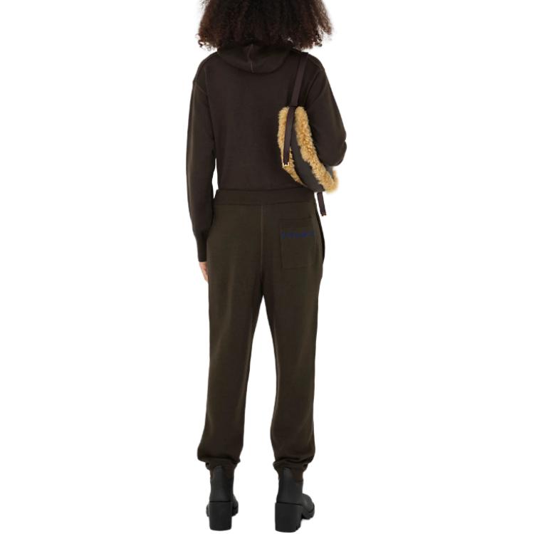 Shop (W) Pantalones Jogger Burberry Mujer Color Liso - Tono Nutria. 80776931