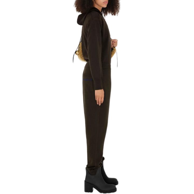 Purchase (W) Pantalones Jogger Burberry Mujer Color Liso - Tono Nutria. 80776931