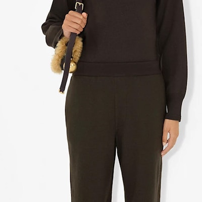 (W) Pantalones Jogger Burberry Mujer Color Liso - Tono Nutria. 80776931 Sizing (W) Pantalones Jogger Burberry Mujer Color Liso - Tono Nutria. 80776931