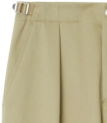 (W) バーバリー 無地 コットン ワイドレッグ カジュアルパンツ レディース カーキ. 80775051 Shop (W) バーバリー 無地 コットン ワイドレッグ カジュアルパンツ レディース カーキ. 80775051