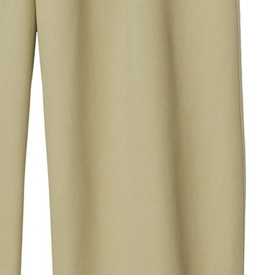 (W) バーバリー 無地 コットン ワイドレッグ カジュアルパンツ レディース カーキ. 80775051 Sizing (W) バーバリー 無地 コットン ワイドレッグ カジュアルパンツ レディース カーキ. 80775051