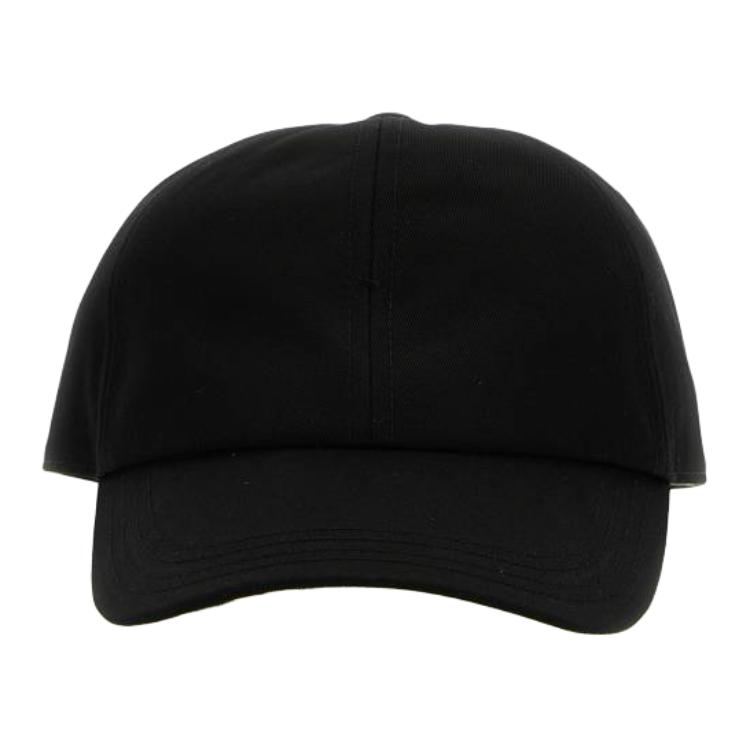 (Women) Burberry Solid Design Polyester Black Cap for Women 8083524BLACK