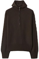 (W) Burberry Solid Half-Zip Loose Fit Sweatshirt Coklat. 80776051 Order (W) Burberry Solid Half-Zip Loose Fit Sweatshirt Coklat. 80776051