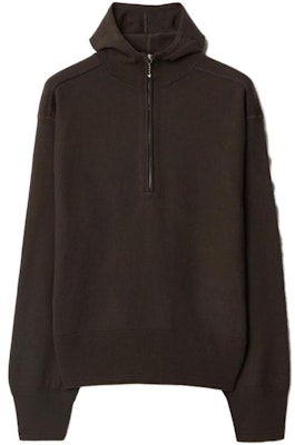 (W) Burberry Solid Half-Zip Loose Fit Sweatshirt Coklat. 80776051 Order (W) Burberry Solid Half-Zip Loose Fit Sweatshirt Coklat. 80776051