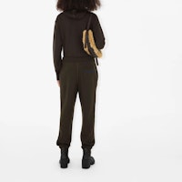 (W) Burberry Solid Half-Zip Loose Fit Sweatshirt Coklat. 80776051 Sizing (W) Burberry Solid Half-Zip Loose Fit Sweatshirt Coklat. 80776051