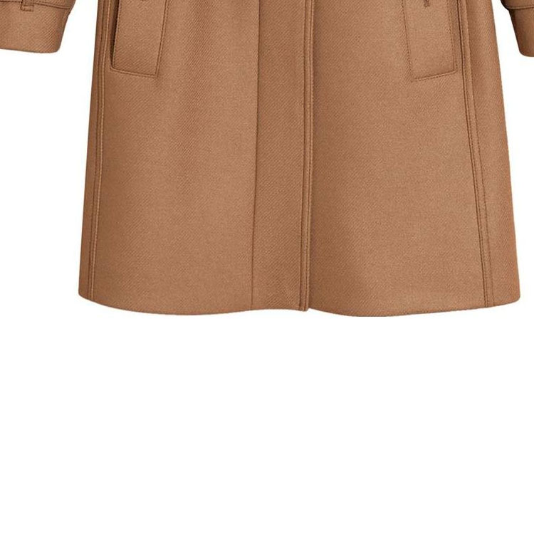 Sizing (W) Burberry 綁帶方領大衣 女士棕色 40172461