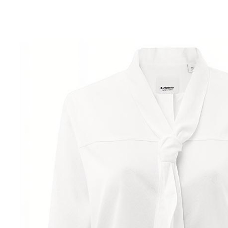 (Women) Burberry Solid White Long Sleeve Casual Shirt 80210391 圖 4