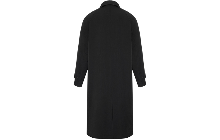 (Women) Burberry Solid Wool Long Coat Black 80073361 圖 3