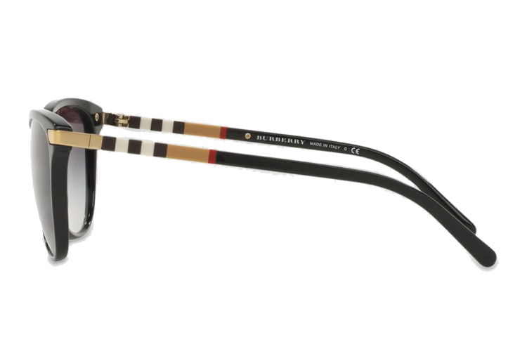 (Women) Burberry Square Sunglasses Small Frame Gray to Dark Blue Gradient 0BE4216F30018G57 圖 5