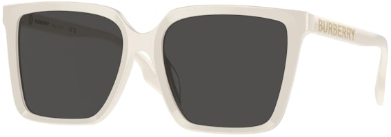 (Women) Burberry Square White Sunglasses - UV Protection & Prescription Ready. 0BE4411D-410087 (Women) Burberry Square White Sunglasses - UV Protection & Prescription Ready. 0BE4411D-410087