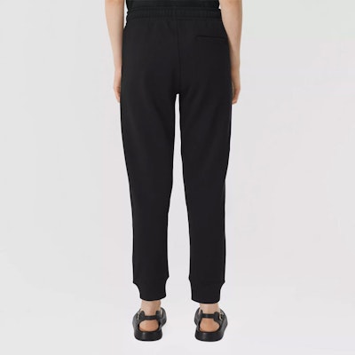 (W) Burberry Seluar Jogger Kapas Hitam Logo Sulaman SS21. 80434671 Purchase (W) Burberry Seluar Jogger Kapas Hitam Logo Sulaman SS21. 80434671