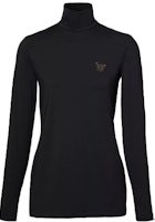 (W) Burberry SS21 黑色字母緹花高領針織上衣 80388861 Order (W) Burberry SS21 黑色字母緹花高領針織上衣 80388861