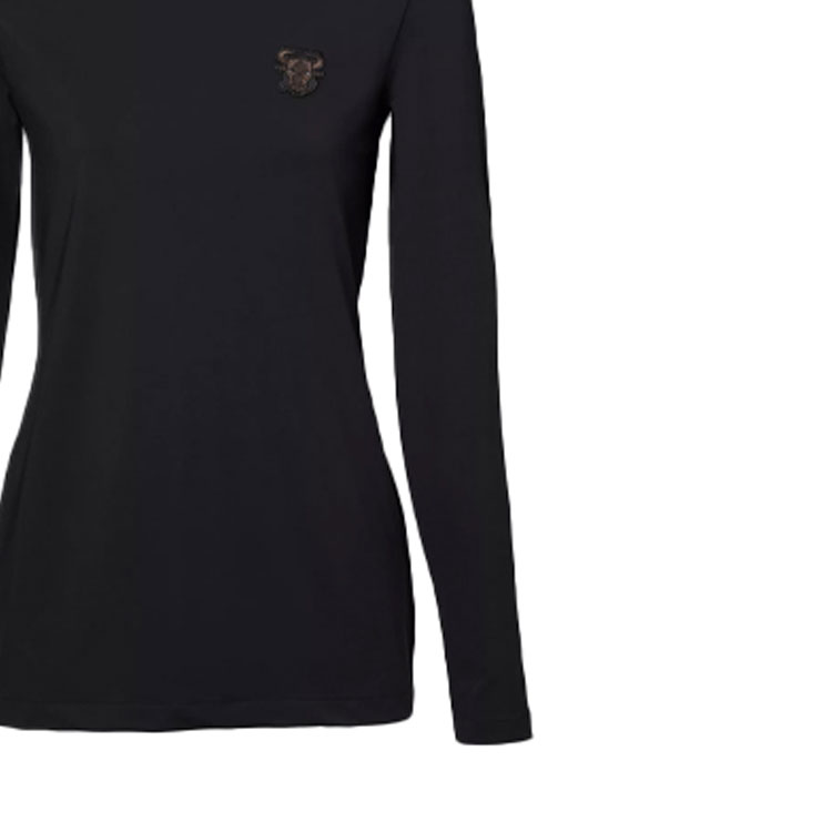 Sizing (W) 博柏利 SS21 黑色字母圆领针织上衣 80388861