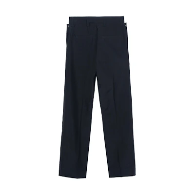 (Women) Burberry SS21 Black Wool Relaxed Pants 80256041