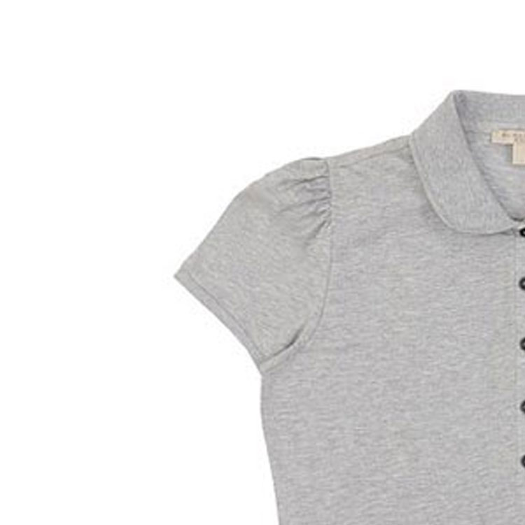 Lookbook (W) Burberry SS21 Kelabu Kolar Polo Baju-T Lengan Pendek. 38385321