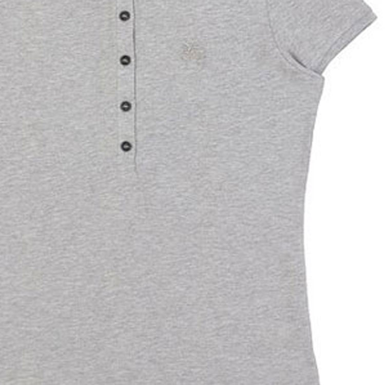 Purchase (W) Burberry SS21 Kelabu Kolar Polo Baju-T Lengan Pendek. 38385321