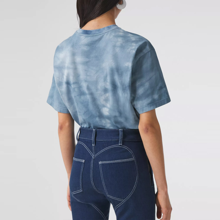 Purchase (W) Burberry SS21 Horseferry 鯊魚印花棉質T恤 深藍色 80407791