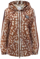 (Women) Burberry SS21 Leopard Print Hooded Zip-Up Jacket 80258681 (Women) Burberry SS21 Leopard Print Hooded Zip-Up Jacket 80258681