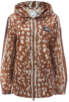 (W) 博柏利 SS21 豹纹连帽拉链夹克 80258681 Buy (W) 博柏利 SS21 豹纹连帽拉链夹克 80258681