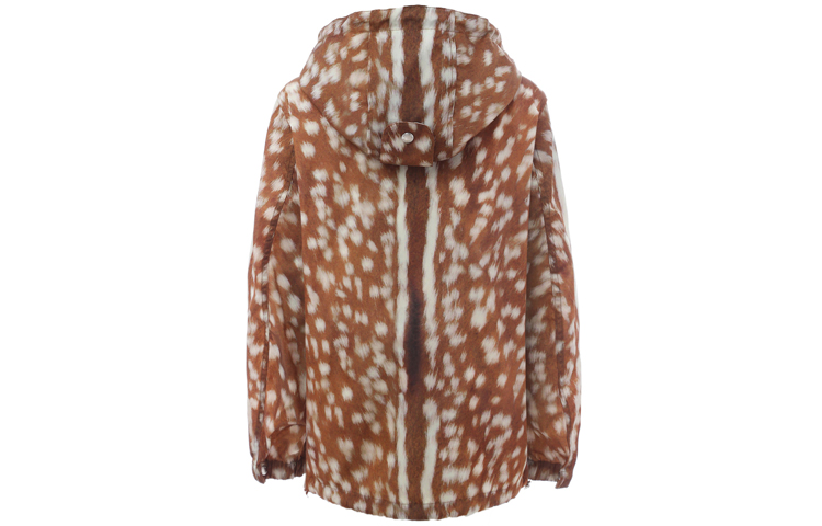 Lookbook (W) 博柏利 SS21 豹纹连帽拉链夹克 80258681