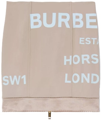 (Women) Burberry SS21 Logo Print Stretch Woven Skirt Soft Yellow Brown. 80392121 Order (Women) Burberry SS21 Logo Print Stretch Woven Skirt Soft Yellow Brown. 80392121