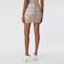 Purchase (Women) Burberry SS21 Logo Print Stretch Woven Skirt Soft Yellow Brown. 80392121