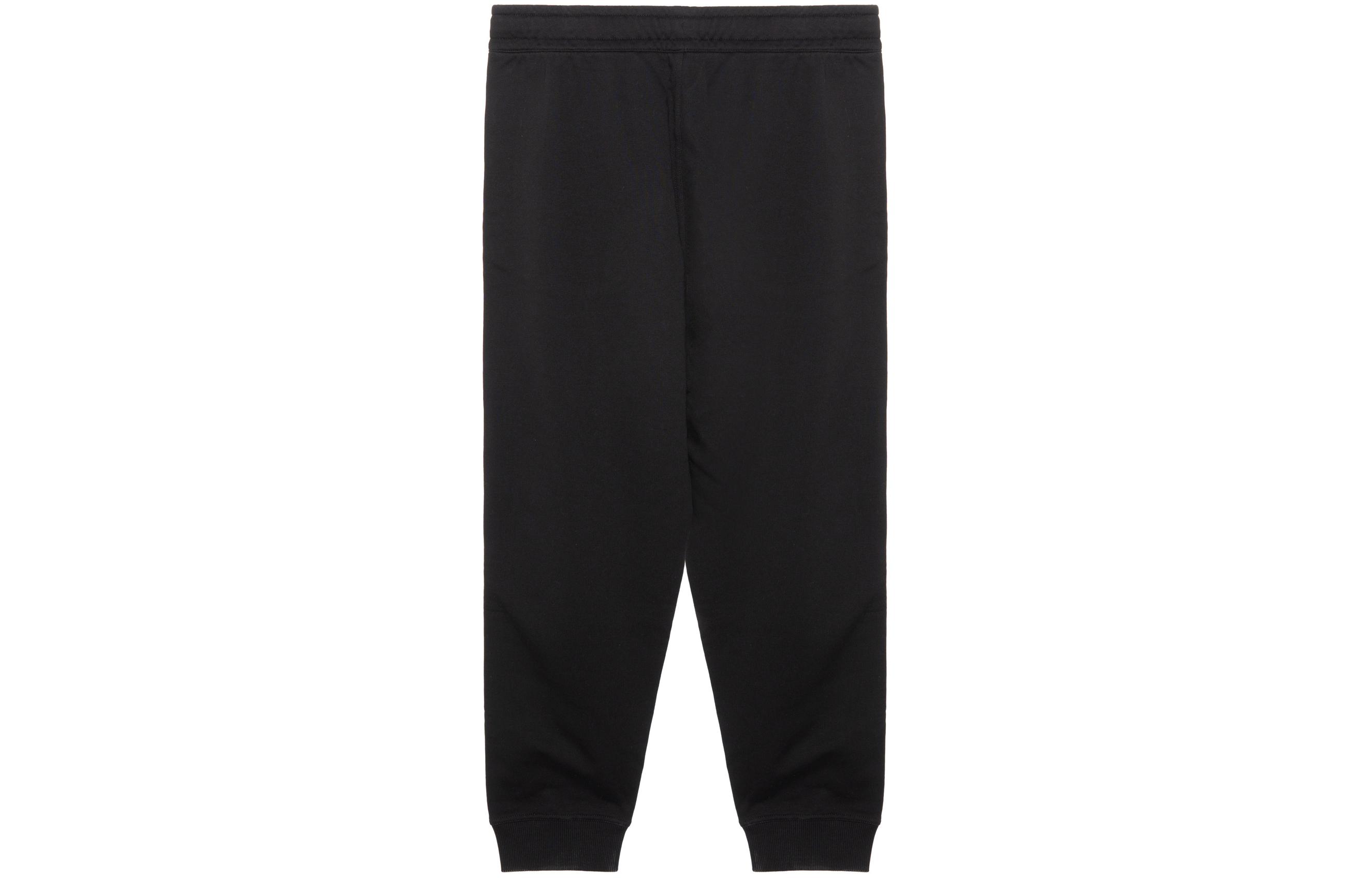 Lookbook (W) Burberry SS21 Celana Jogger Knit Logo Tape Cotton Hitam 80402441