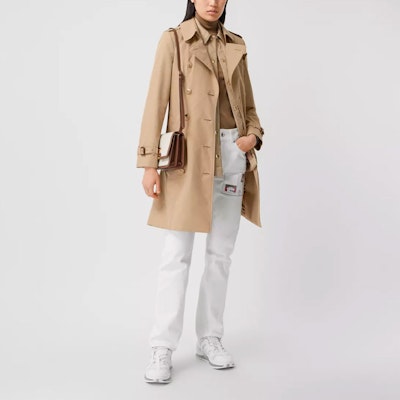 (W) Burberry SS21 中長版切爾西風衣卡其色外套 80279931 Purchase (W) Burberry SS21 中長版切爾西風衣卡其色外套 80279931