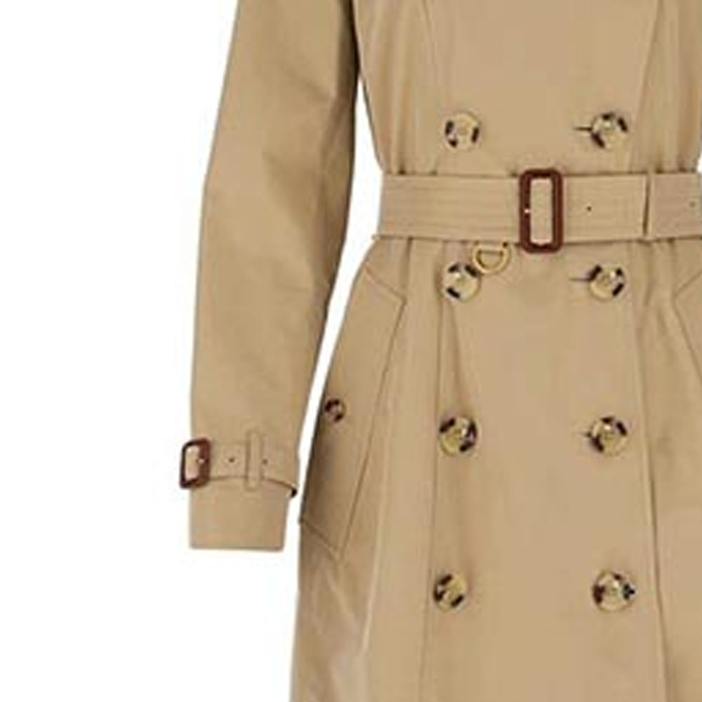 Cheap (W) Burberry SS21 中長版切爾西風衣卡其色外套 80279931