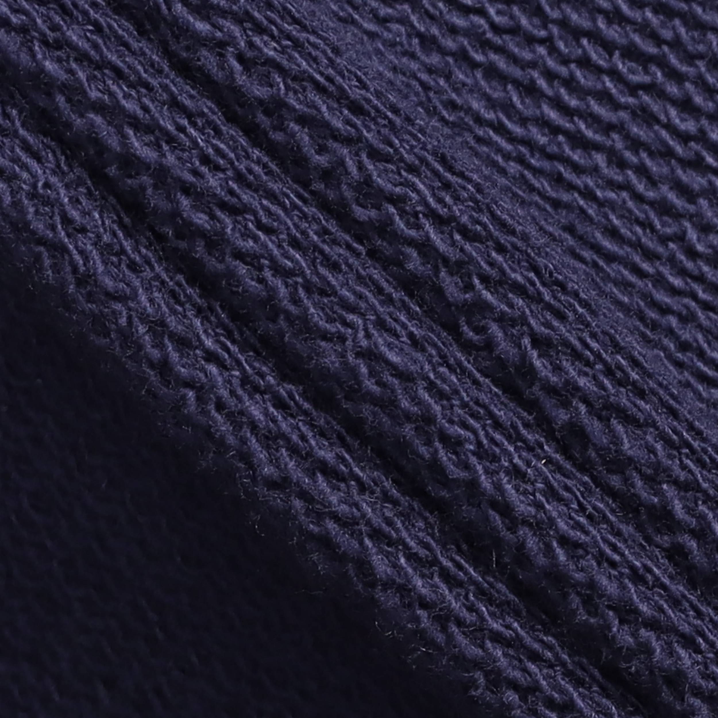 (Women) Burberry SS21 Printed Cotton Loose-Fit Tie Hoodie - Blue. 80389661 圖 6