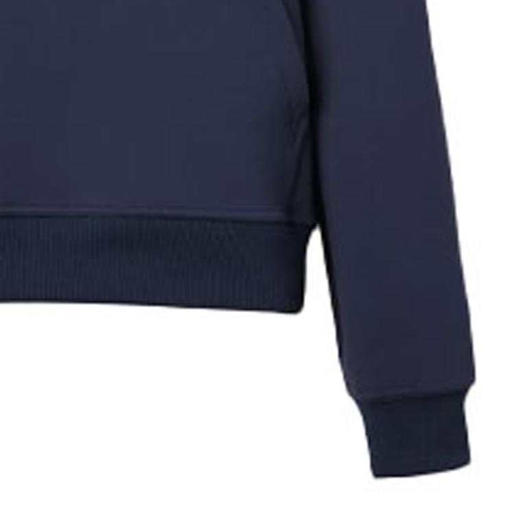 (Women) Burberry SS21 Printed Cotton Loose-Fit Tie Hoodie - Blue. 80389661 圖 8