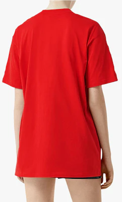 (W) バーバリー SS21 レッド オーバーサイズ 鹿プリント Tシャツ 45605191 Purchase (W) バーバリー SS21 レッド オーバーサイズ 鹿プリント Tシャツ 45605191
