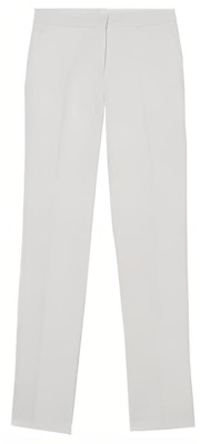 (W) Pantalones Rectos Blancos Burberry SS21 Talle Medio. 80408401 Order (W) Pantalones Rectos Blancos Burberry SS21 Talle Medio. 80408401