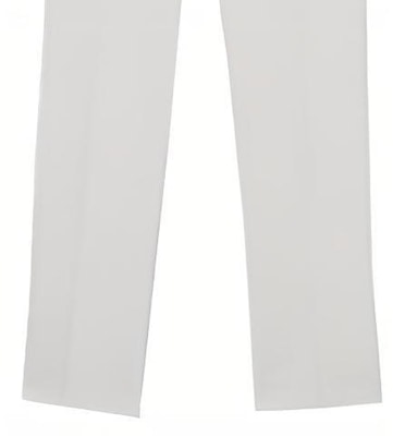 (W) Pantalones Rectos Blancos Burberry SS21 Talle Medio. 80408401 Sizing (W) Pantalones Rectos Blancos Burberry SS21 Talle Medio. 80408401