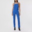 Shop (W) Burberry SS21 Utility Canvas Overalls Biru Diraja Hangat 45677081