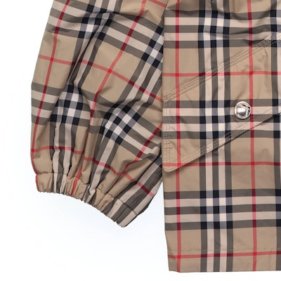 (W) Burberry SS21 復古格紋連帽外套 經典檔案米色 80429021 Sizing (W) Burberry SS21 復古格紋連帽外套 經典檔案米色 80429021