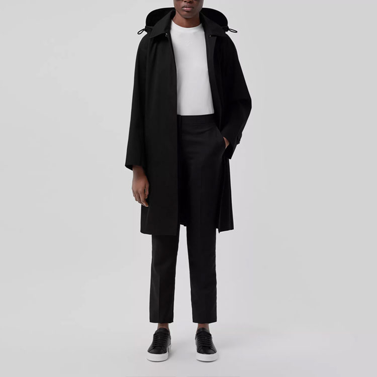 (Women) Burberry SS21 White Cotton T-Shirt with Embroidered Monogram Logo. 80419661 圖 6