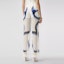 Details for (W) Pantalones de Seda Chiffon Blanco con Estampado Sirena Burberry SS21 45677291