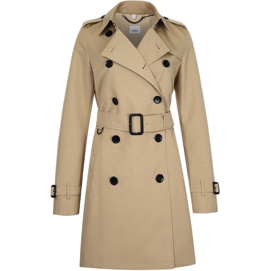 Order (Women) Burberry SS22  Beige Double-Breasted Midi Trench Coat 80559771